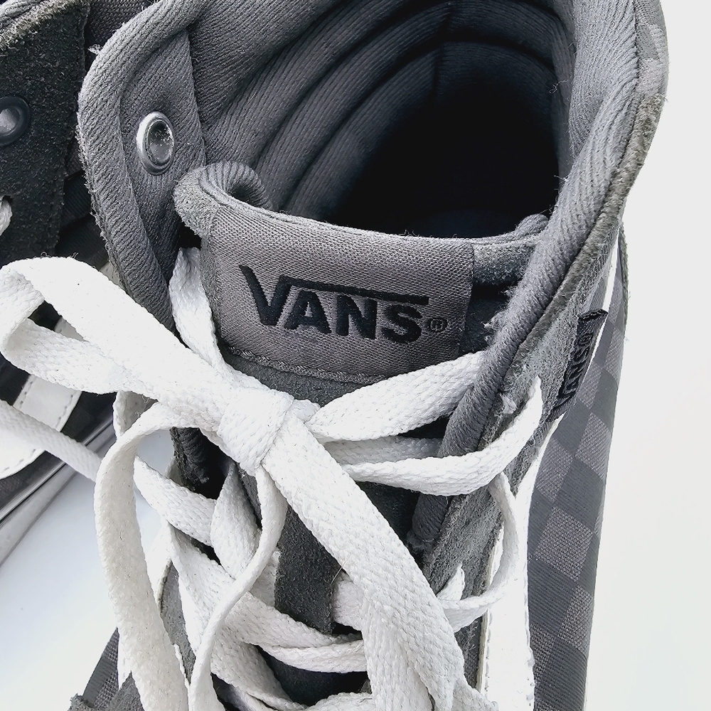 Vans Men's Gray High Top Sneakers 11.5 - Picture 10 of 16
